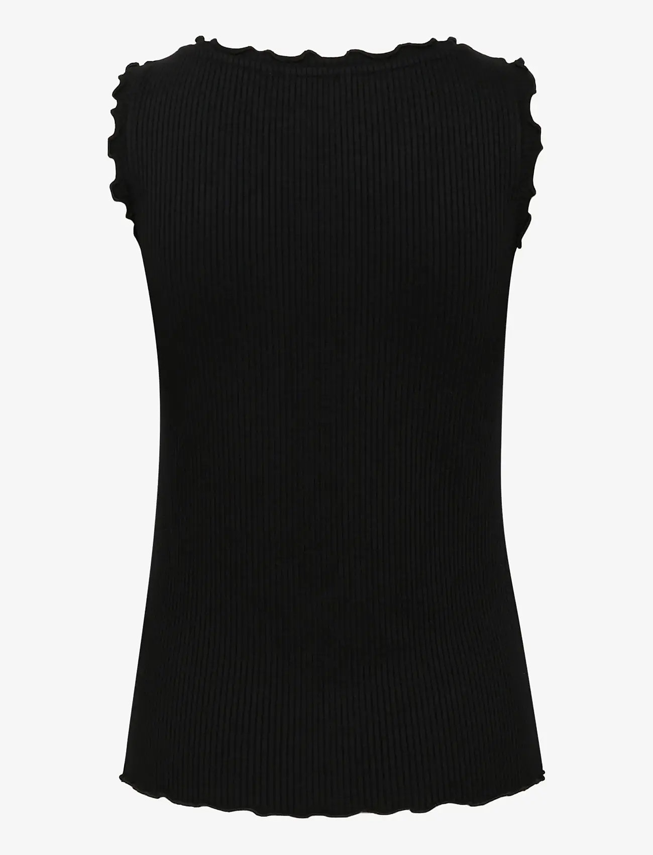 Cream - CRRibba Top - linnen - pitch black - 2