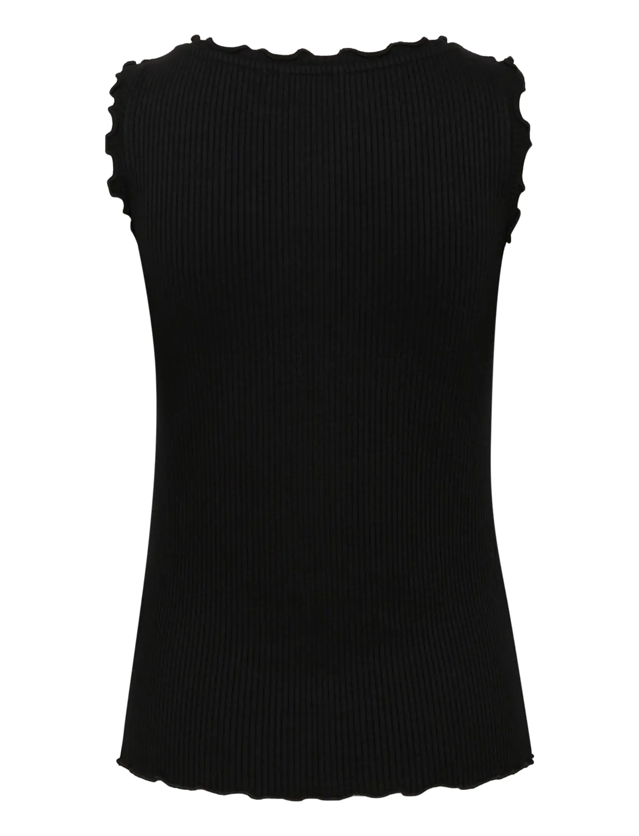 Cream - CRRibba Top - topi bez piedurknēm - pitch black - 2