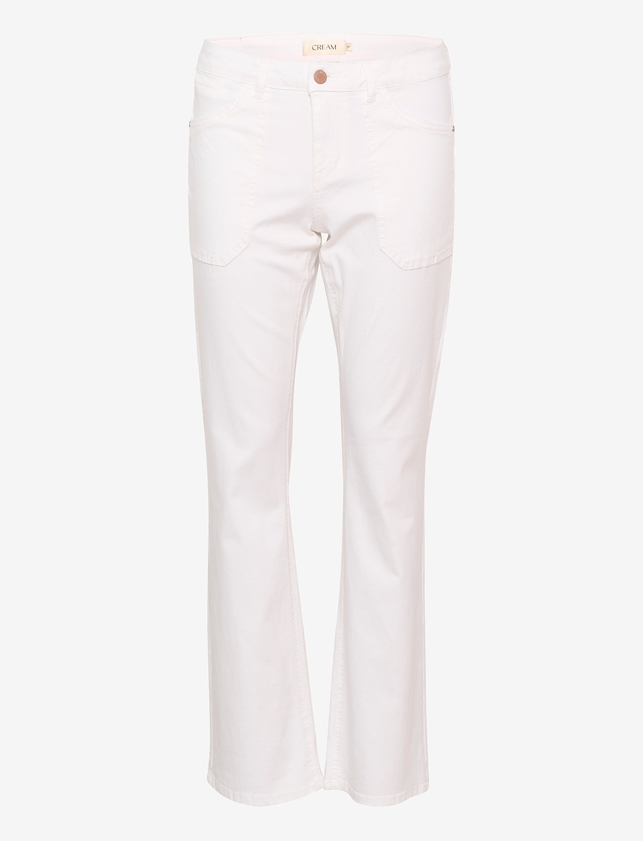 Cream - CRAnn Bootcut Twill - Coco Fit - bootcut jeans - snow white - 0