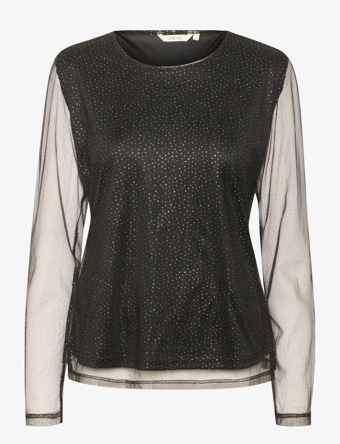 BLACK W. GOLD DOTS