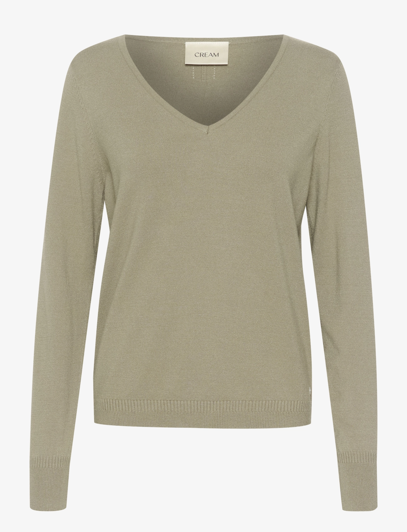 Cream - CRDela Knit Pullover - pullover - overland trek - 1