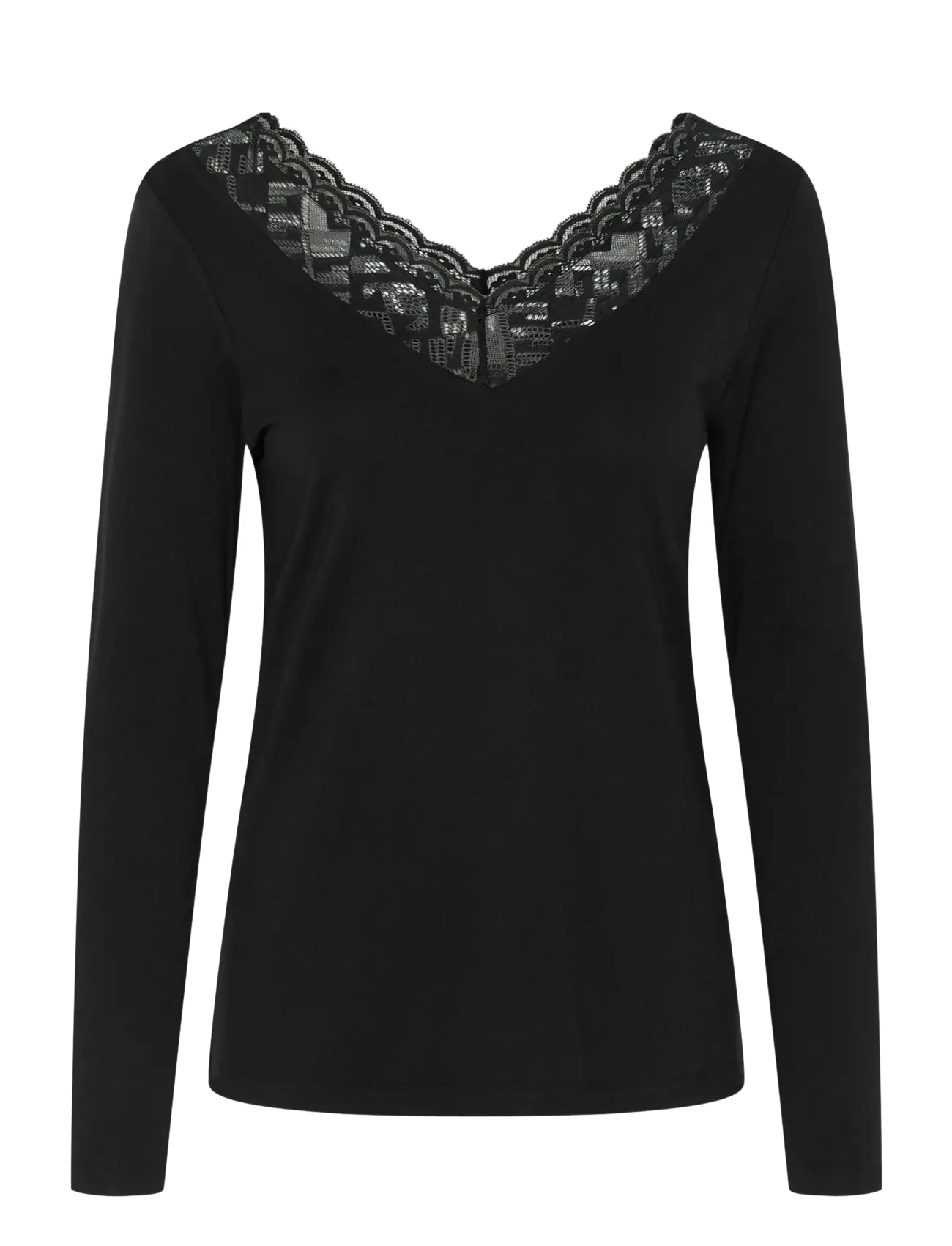 Cream CRTrulla LS T-Shirt - Tøj - PITCH BLACK / black