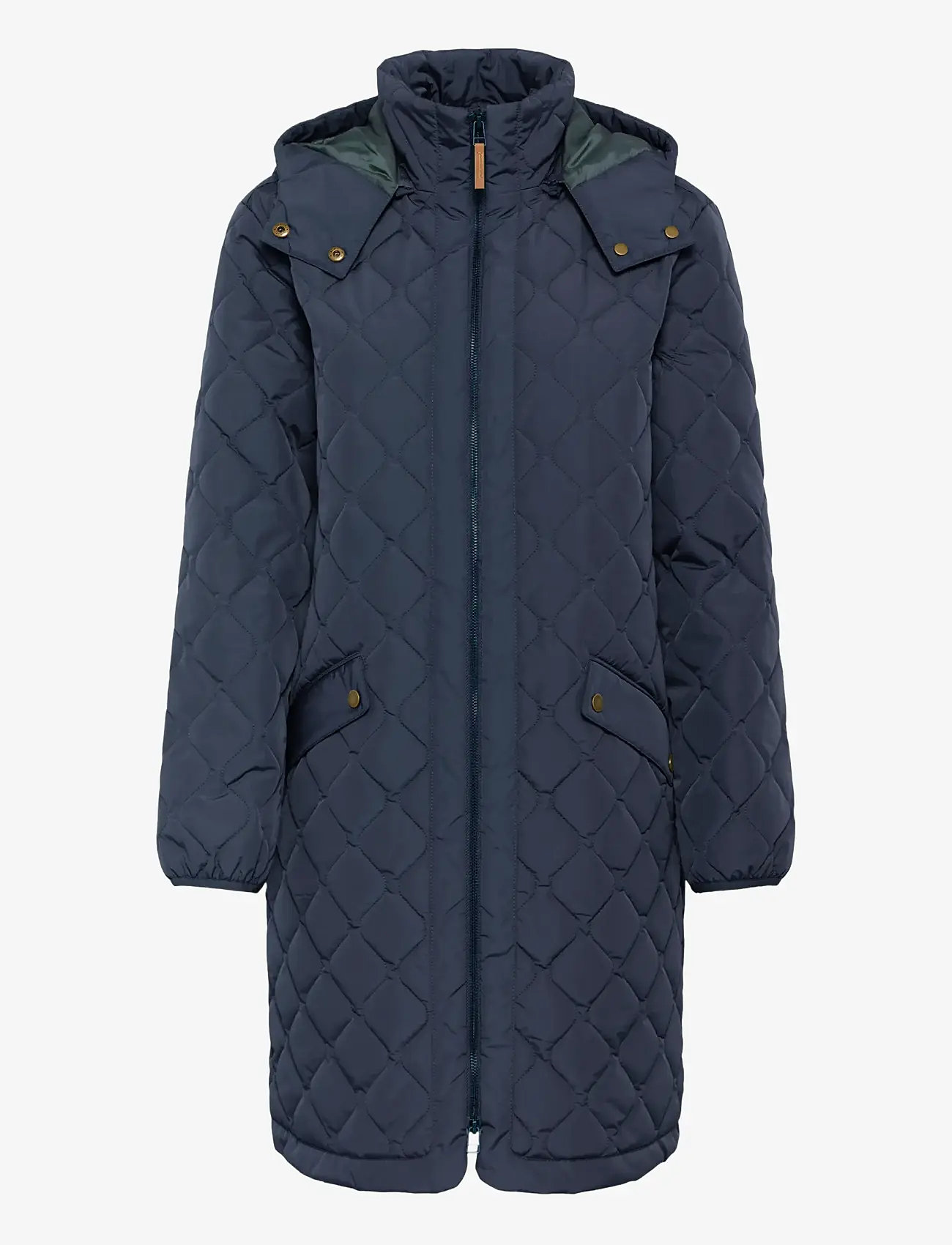 Cream - CRArwen Jacket W. Hood - quilted jackets - navy blazer - 1