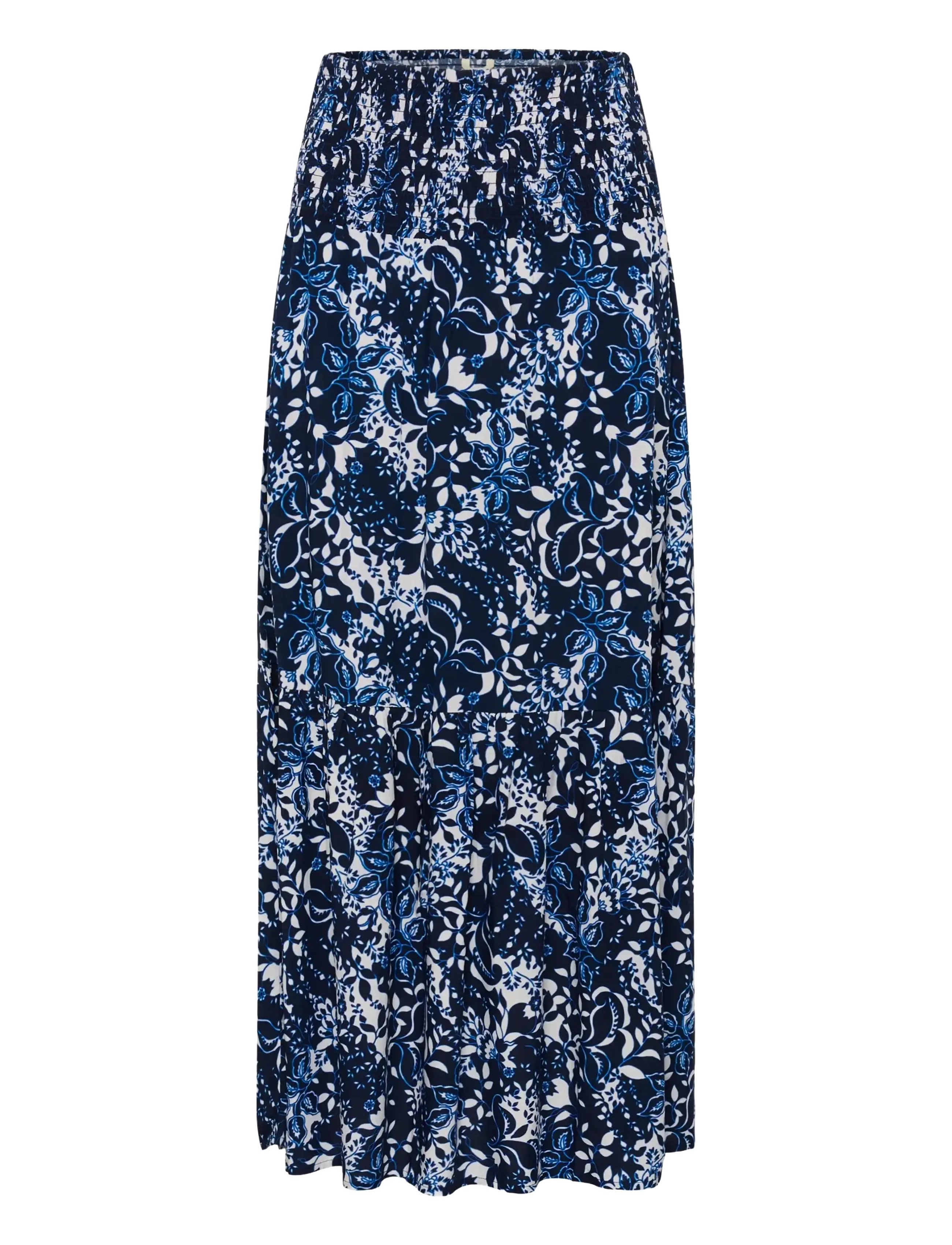 Cream CRTiah skirt - Skirts - NAVY BLUE TOILE / multi