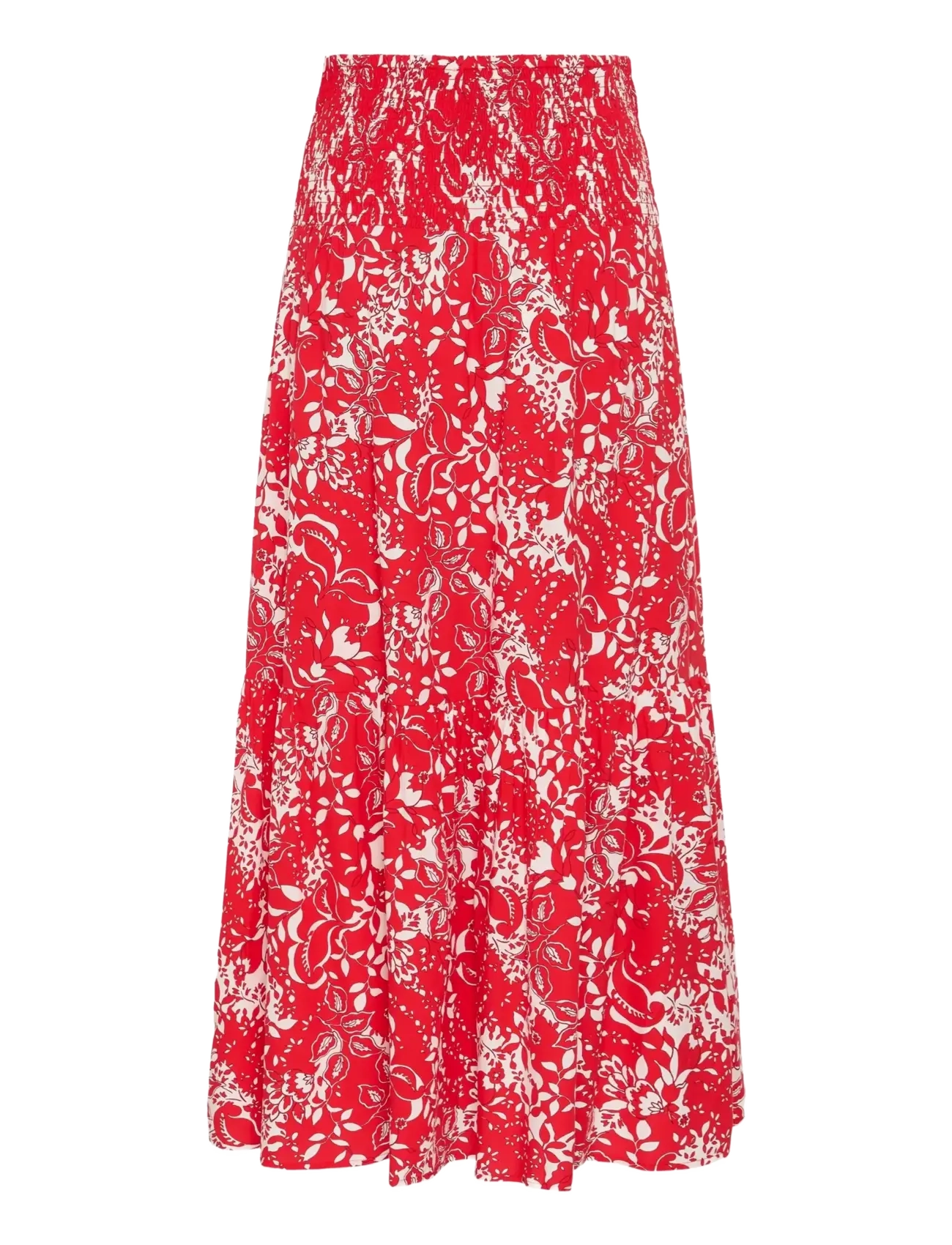 Cream - CRTIAH SKIRT - maksiseelikud - risk red toile - 2