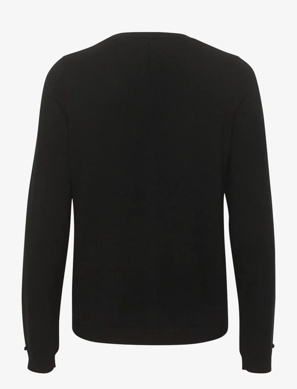 Cream - CRDela Knit Cardigan - cardigans - pitch black - 2