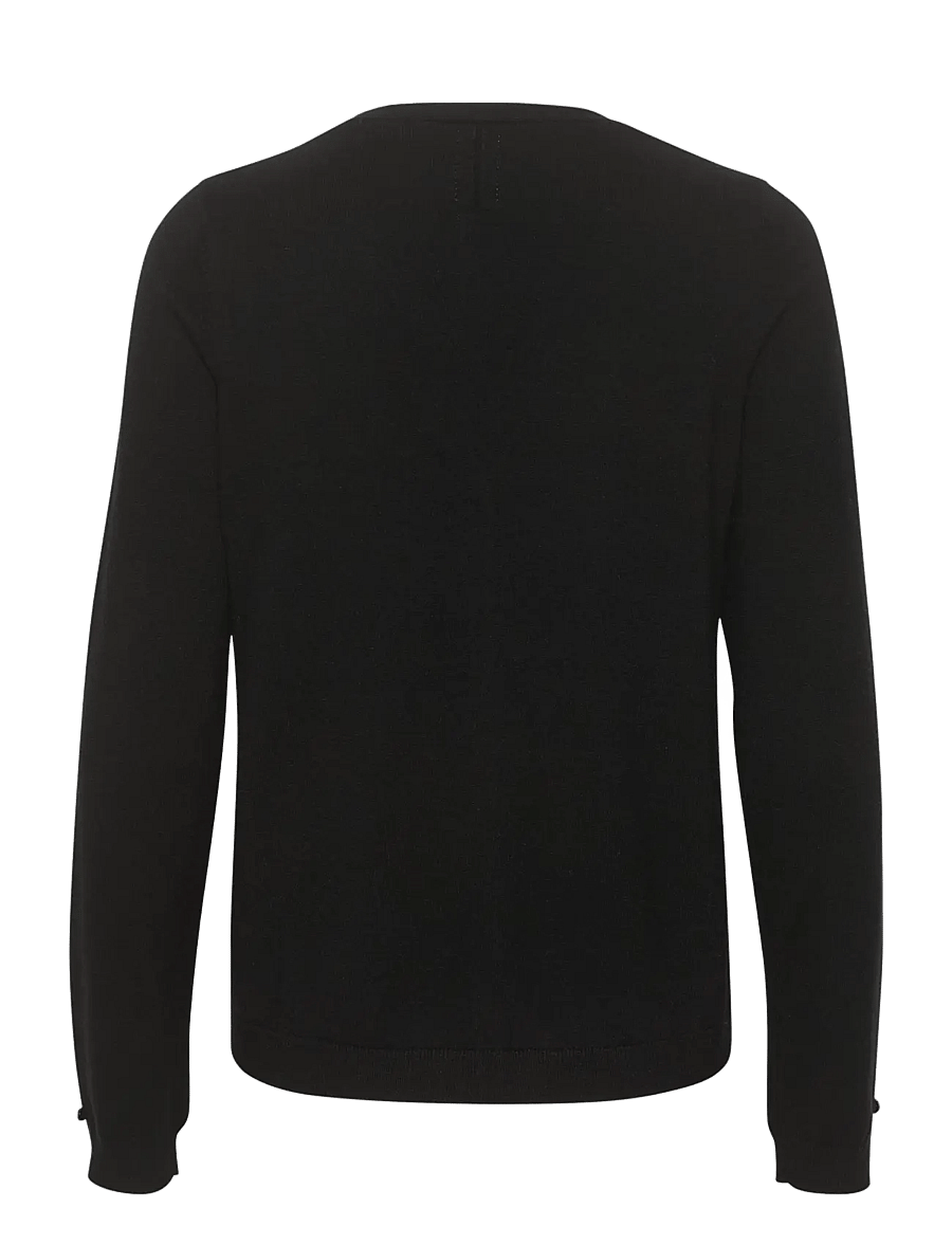 Cream - CRDela Knit Cardigan - strickjacken - pitch black - 2