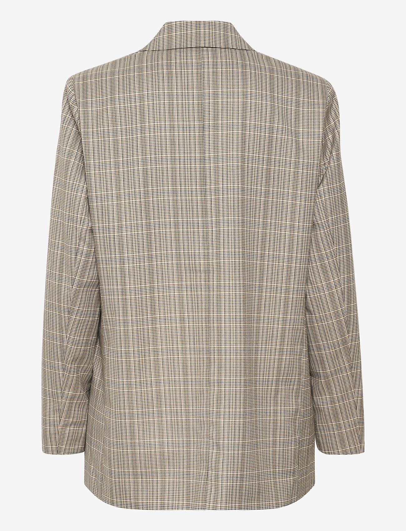 Cream - CRImogen Blazer - enkeltradede blazere - ancient scroll check - 1