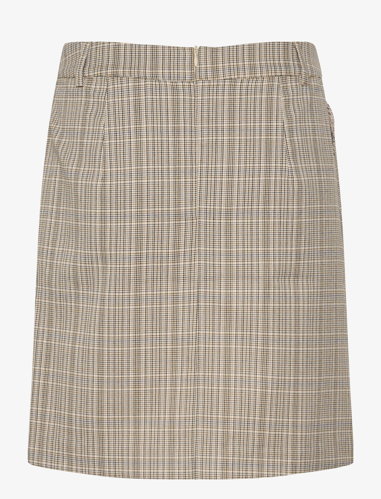 Cream - CRImogen Skirt - korte nederdele - ancient scroll check - 2