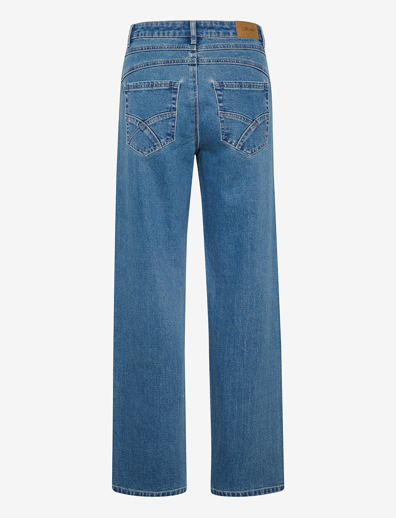 Cream - CRSine Jeans - Audrey Fit - sirge säärega teksad - rhinestone blue denim - 2