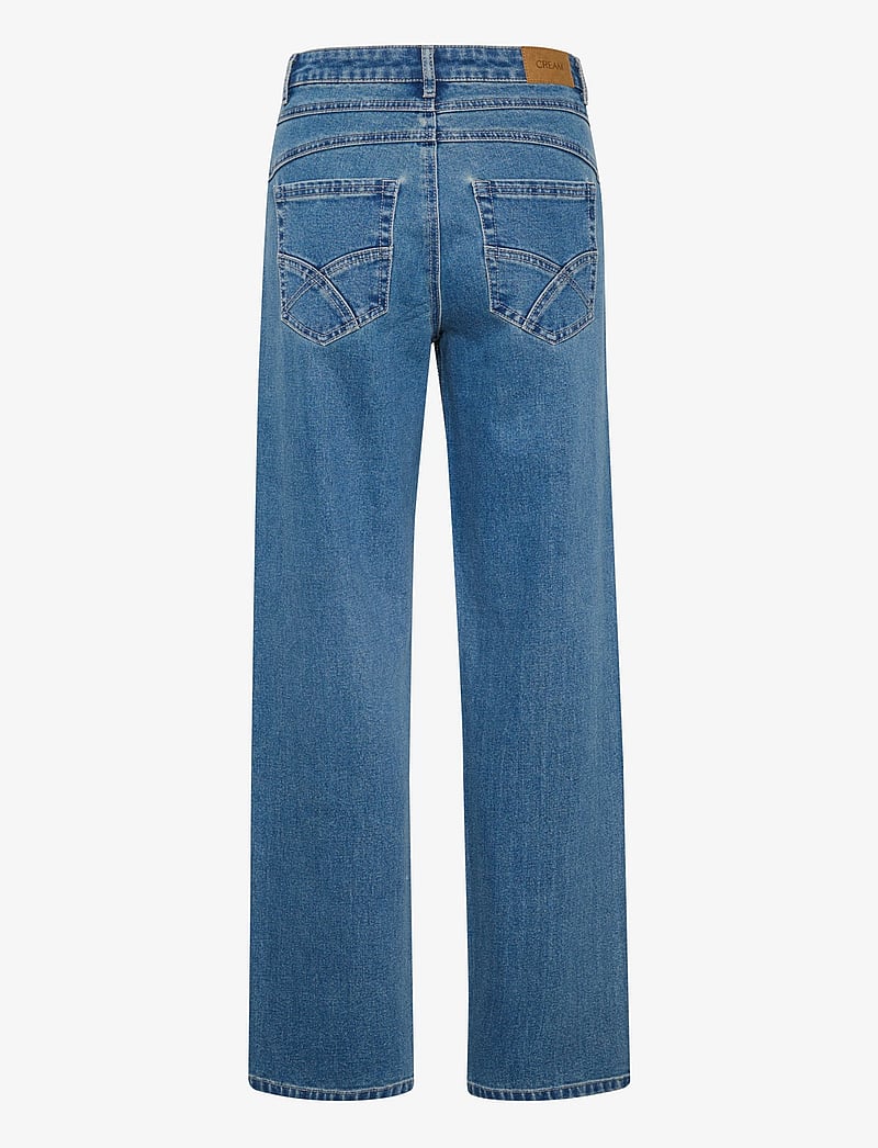 Cream - CRSine Jeans - Audrey Fit - sirge säärega teksad - rhinestone blue denim - 2