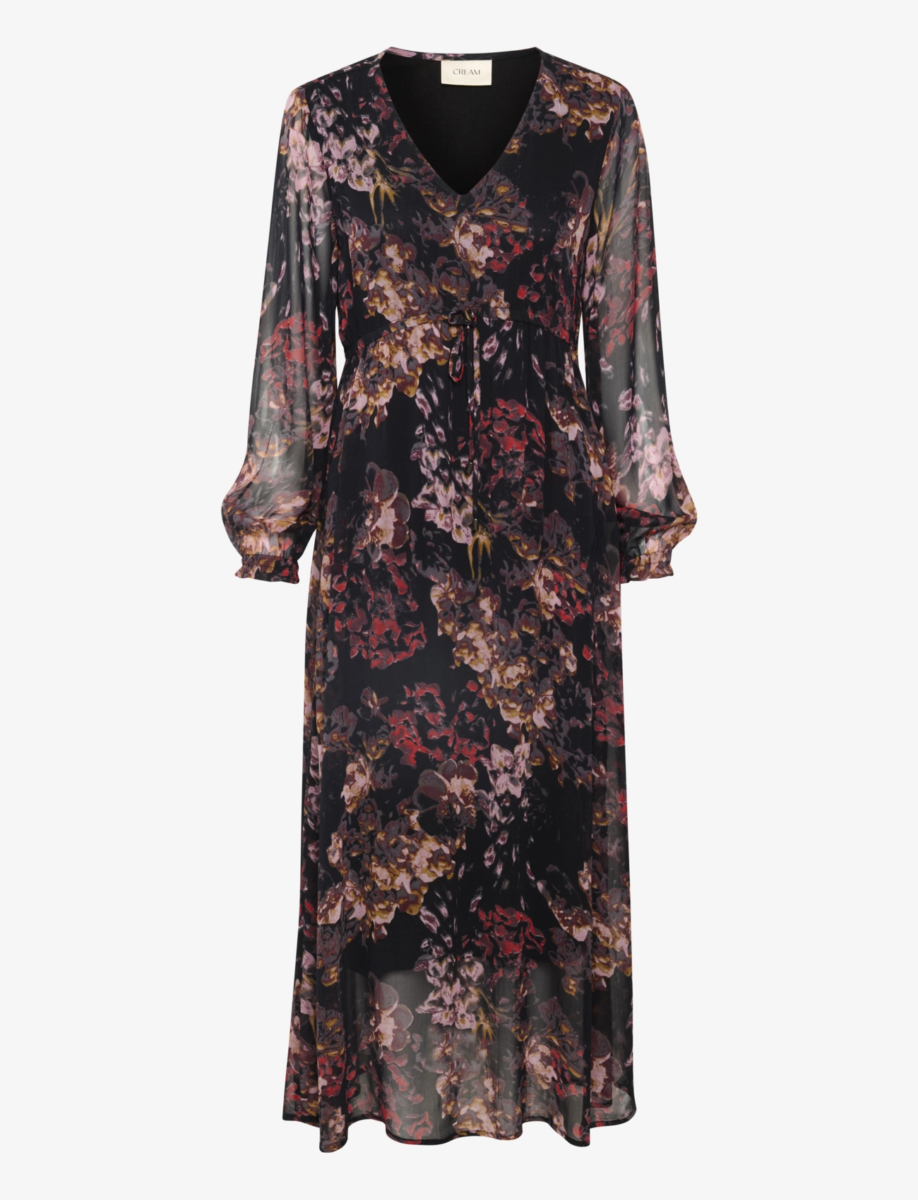 Cream CRAnnu Dress - Klänningar - FLOWER PRINT / black