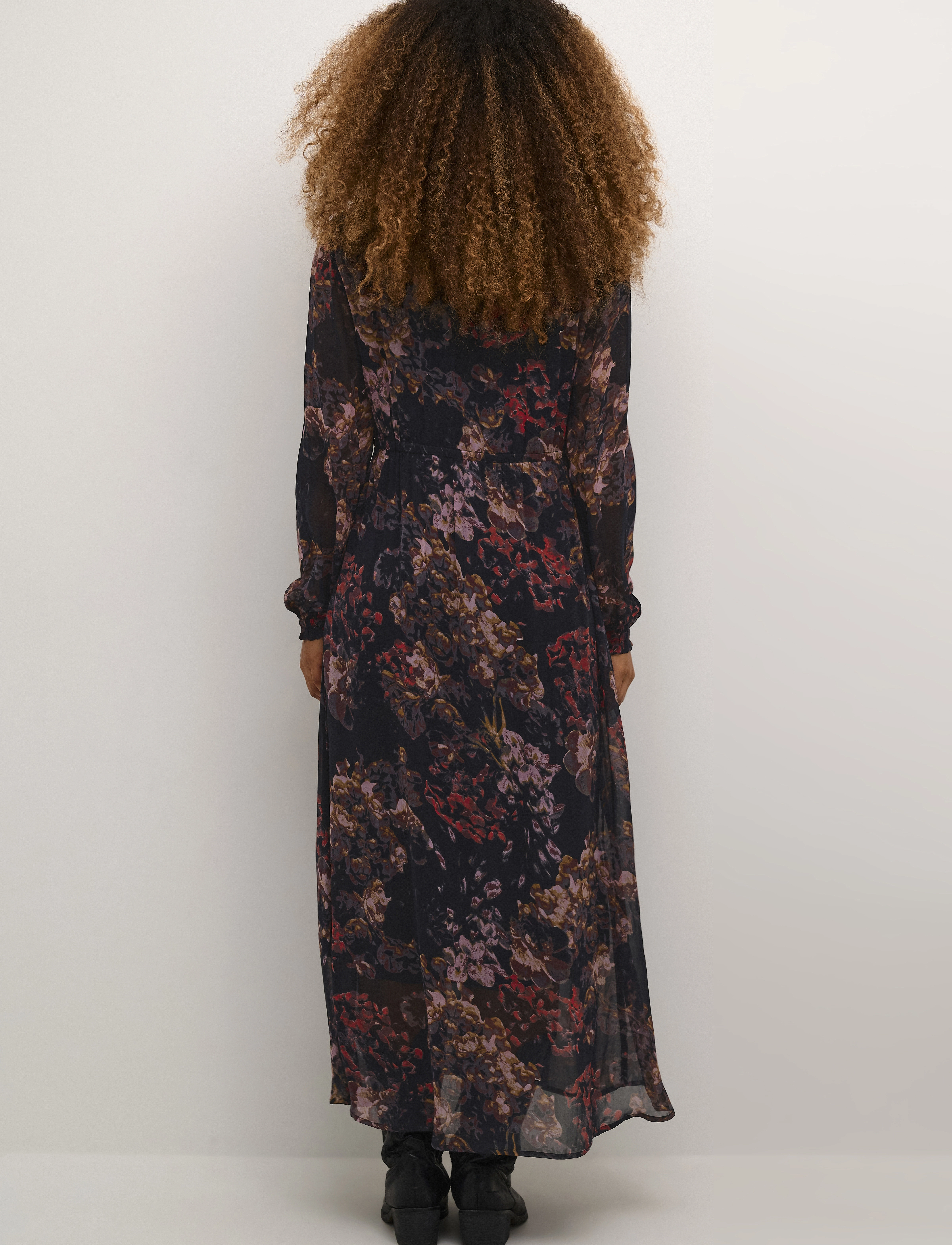 Cream - CRAnnu Dress - maxiklänningar - flower print - 4