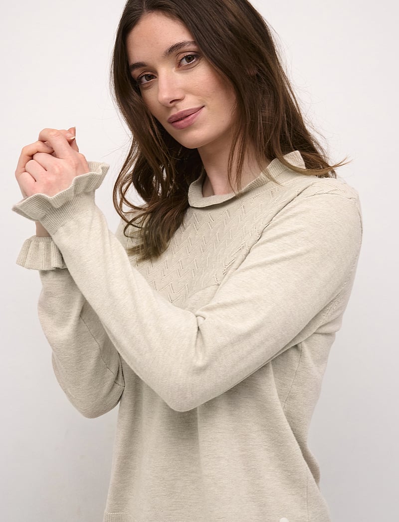 Cream - CRRinni SmockBlouse - langærmede bluser - ancient scroll - 5