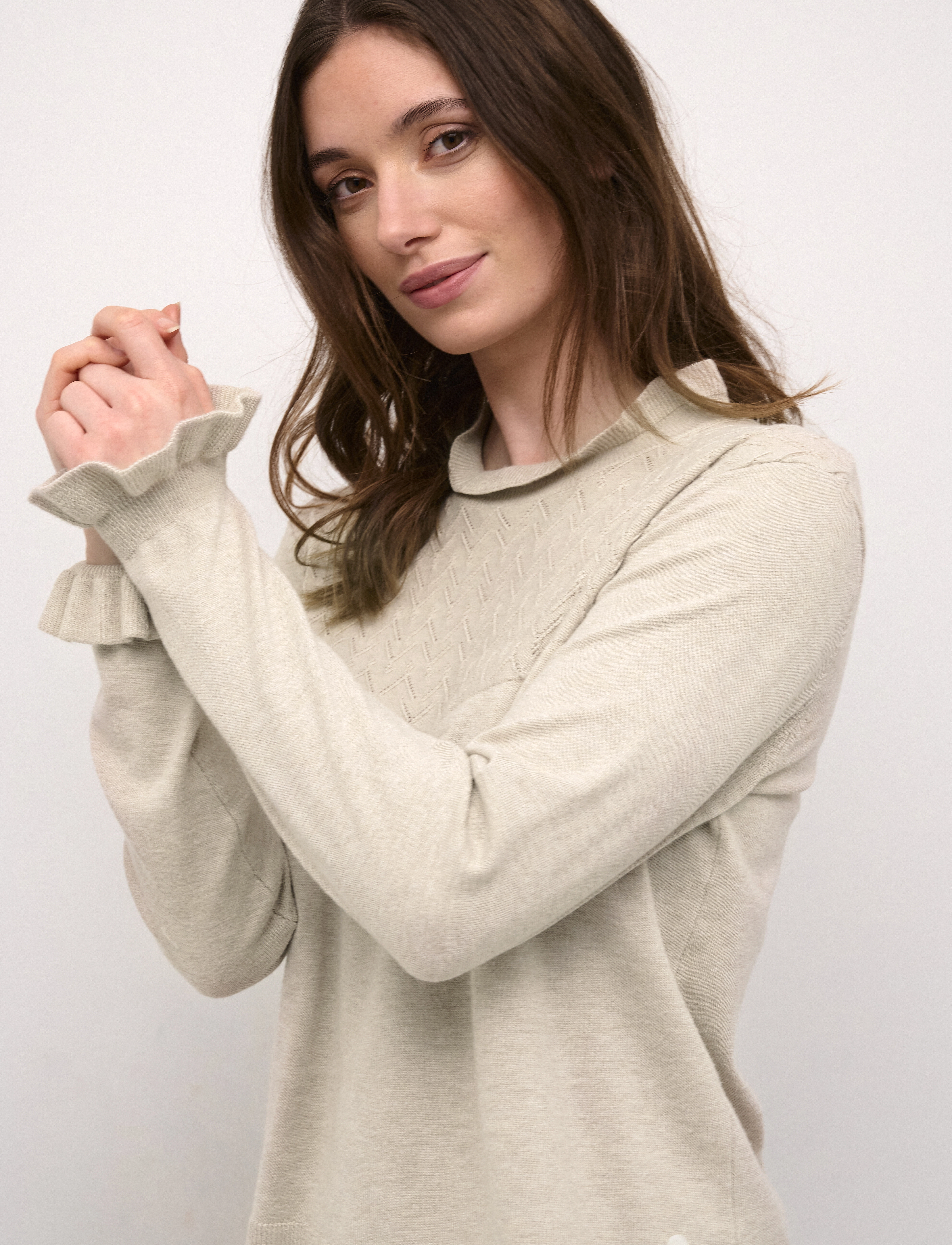 Cream - CRRinni SmockBlouse - langærmede bluser - ancient scroll - 5