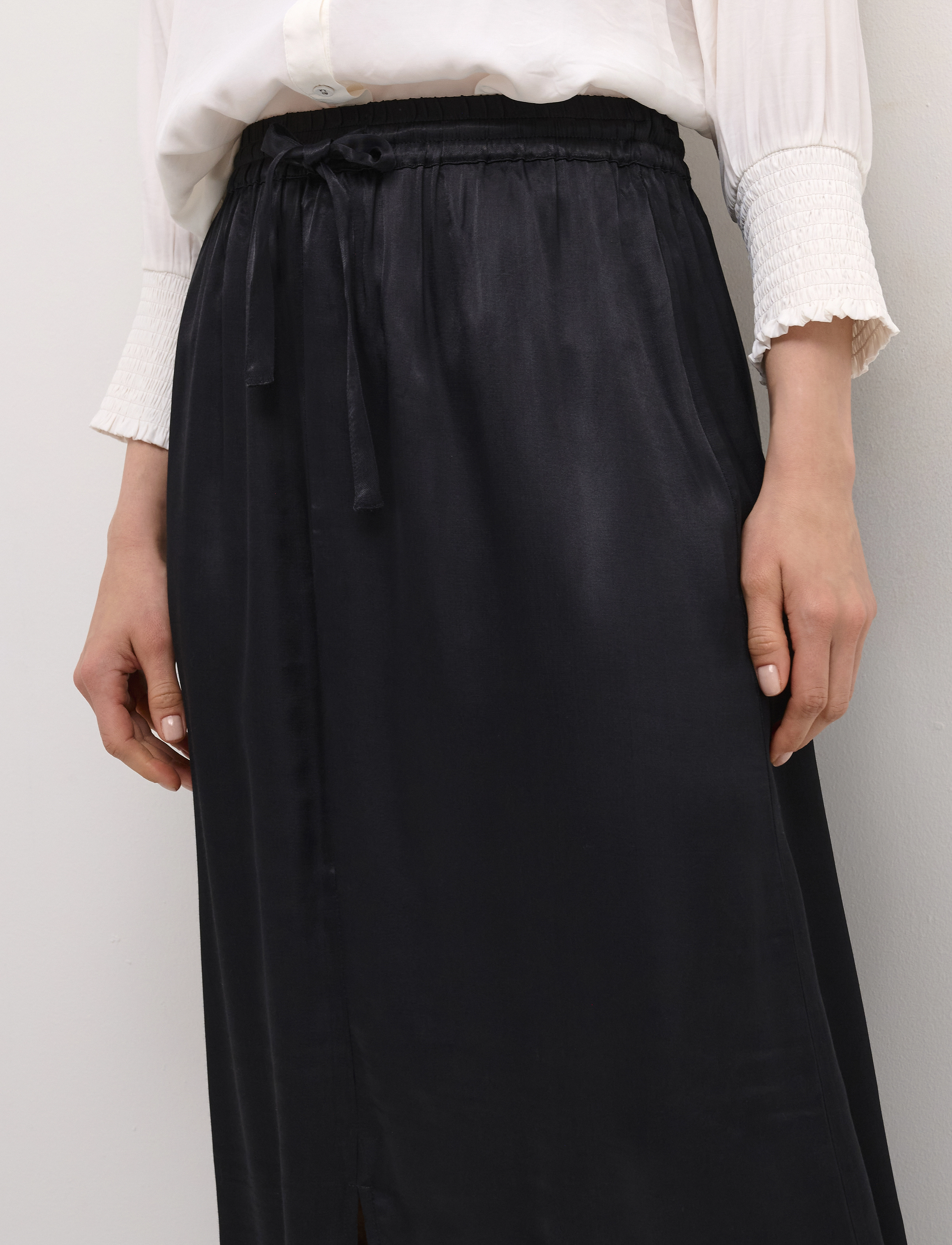 Cream - CRViria Skirt - midi-röcke - pitch black - 5
