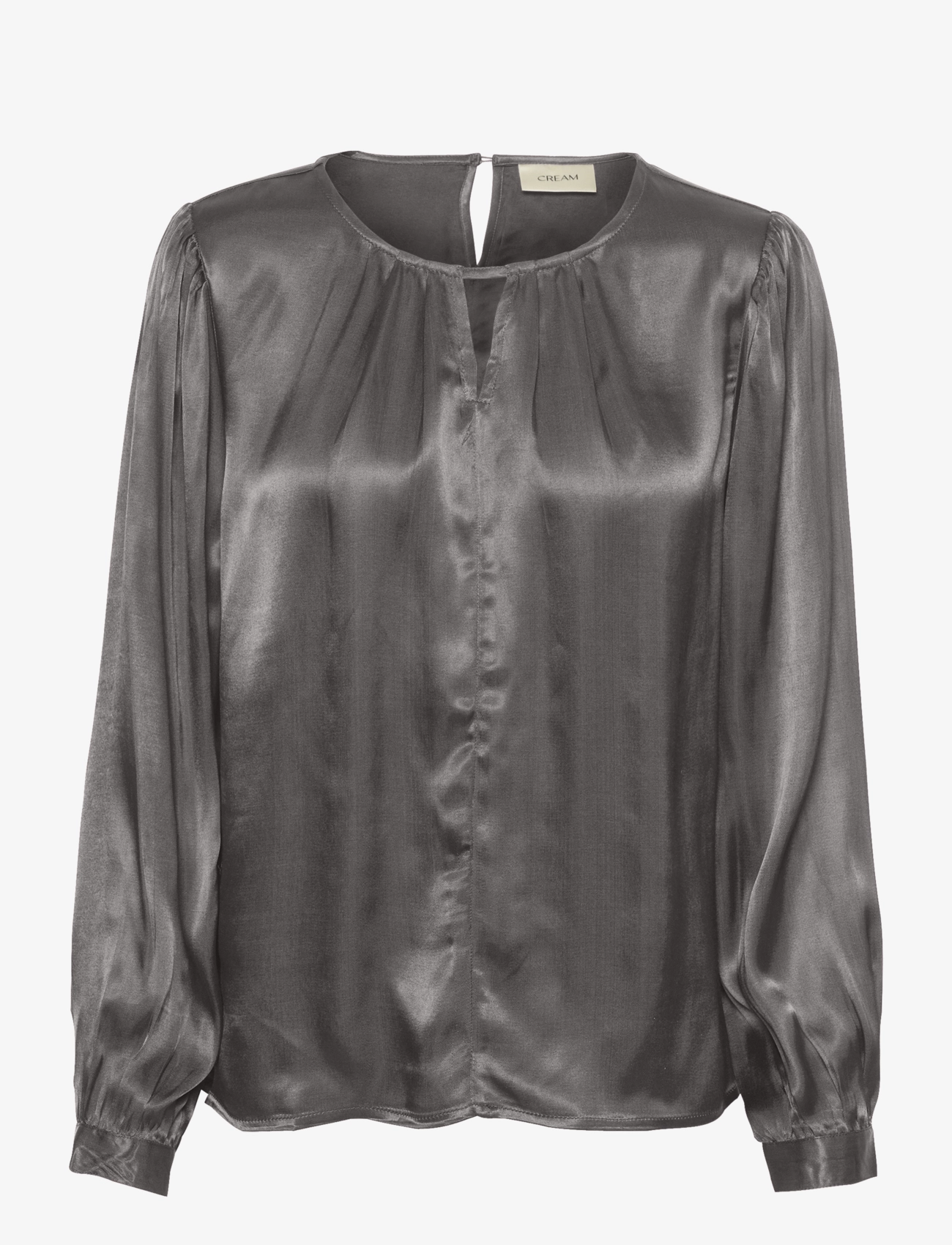 Cream CRViria Long Sleeve Blouse - Bluser & Skjorter - CASTLEROCK / silver
