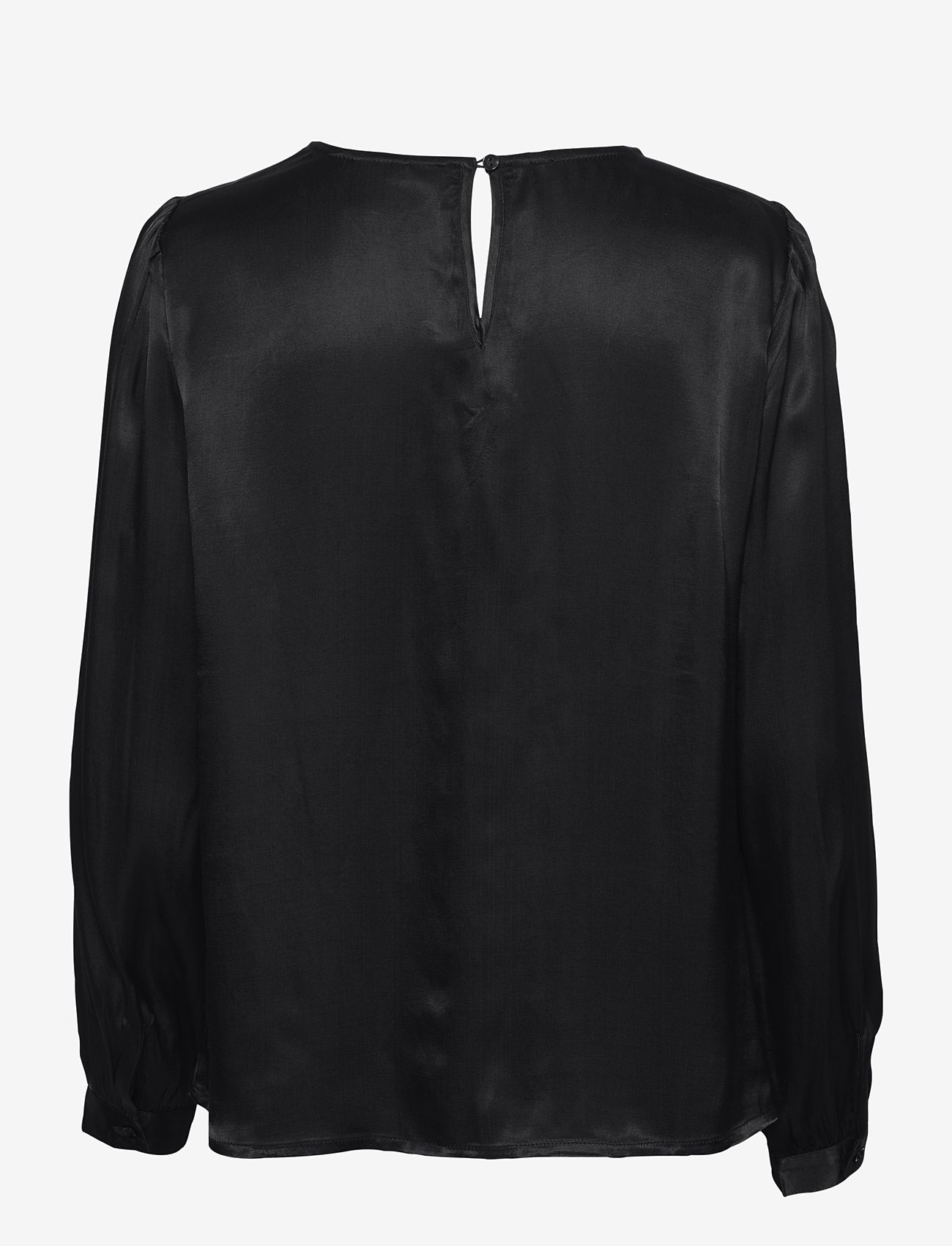 Cream - CRViria Long Sleeve Blouse - långärmade blusar - pitch black - 2