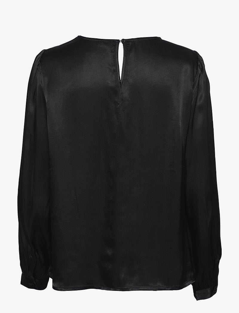 Cream - CRViria Long Sleeve Blouse - långärmade blusar - pitch black - 2