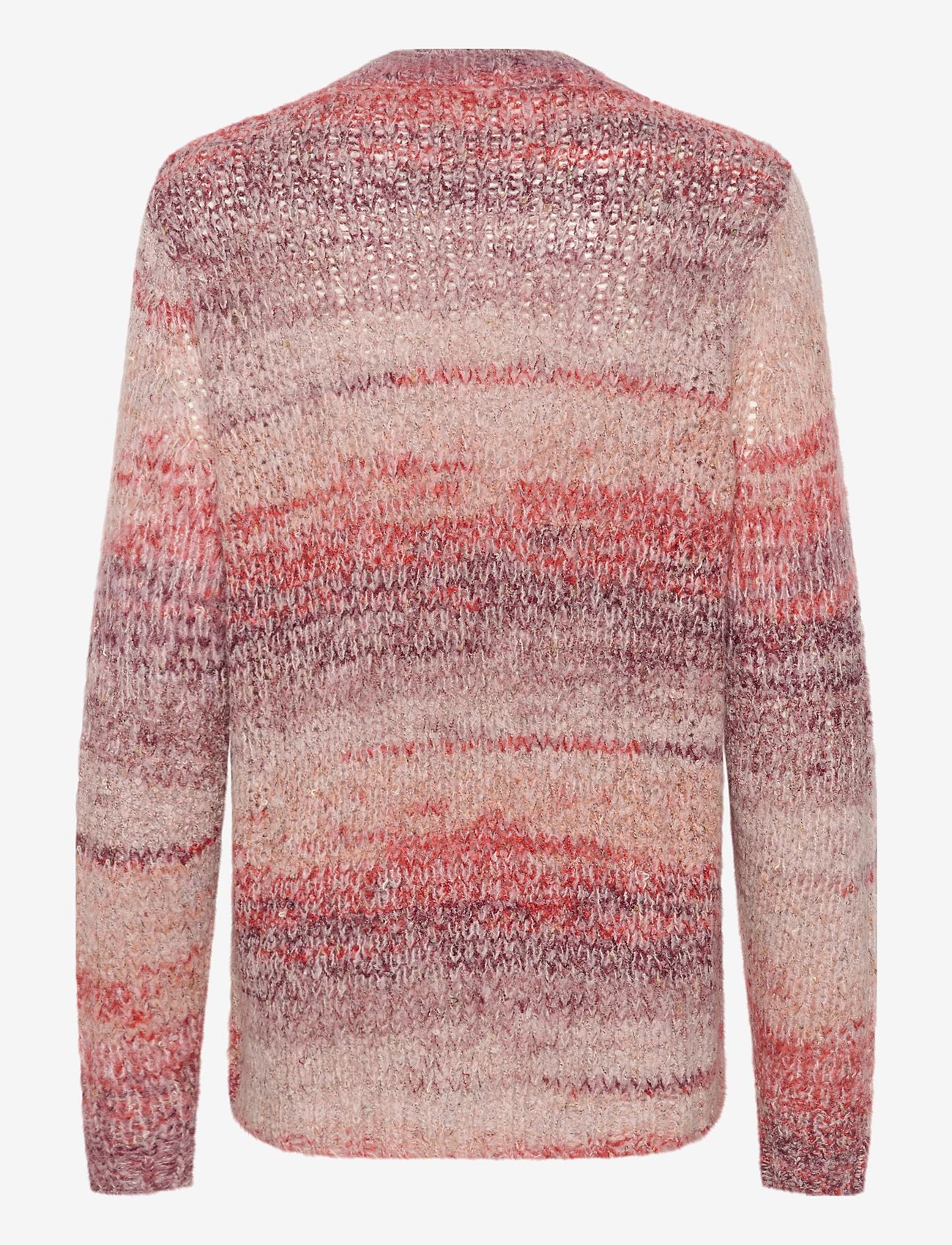 Cream - CRLila Knit Pullover - trøjer - red pink multi - 2