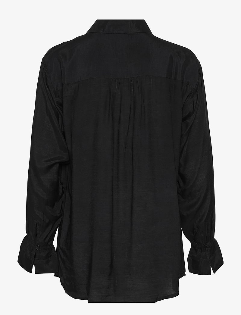 Cream - CRArina Shirt - pikkade varrukatega särgid - pitch black - 2