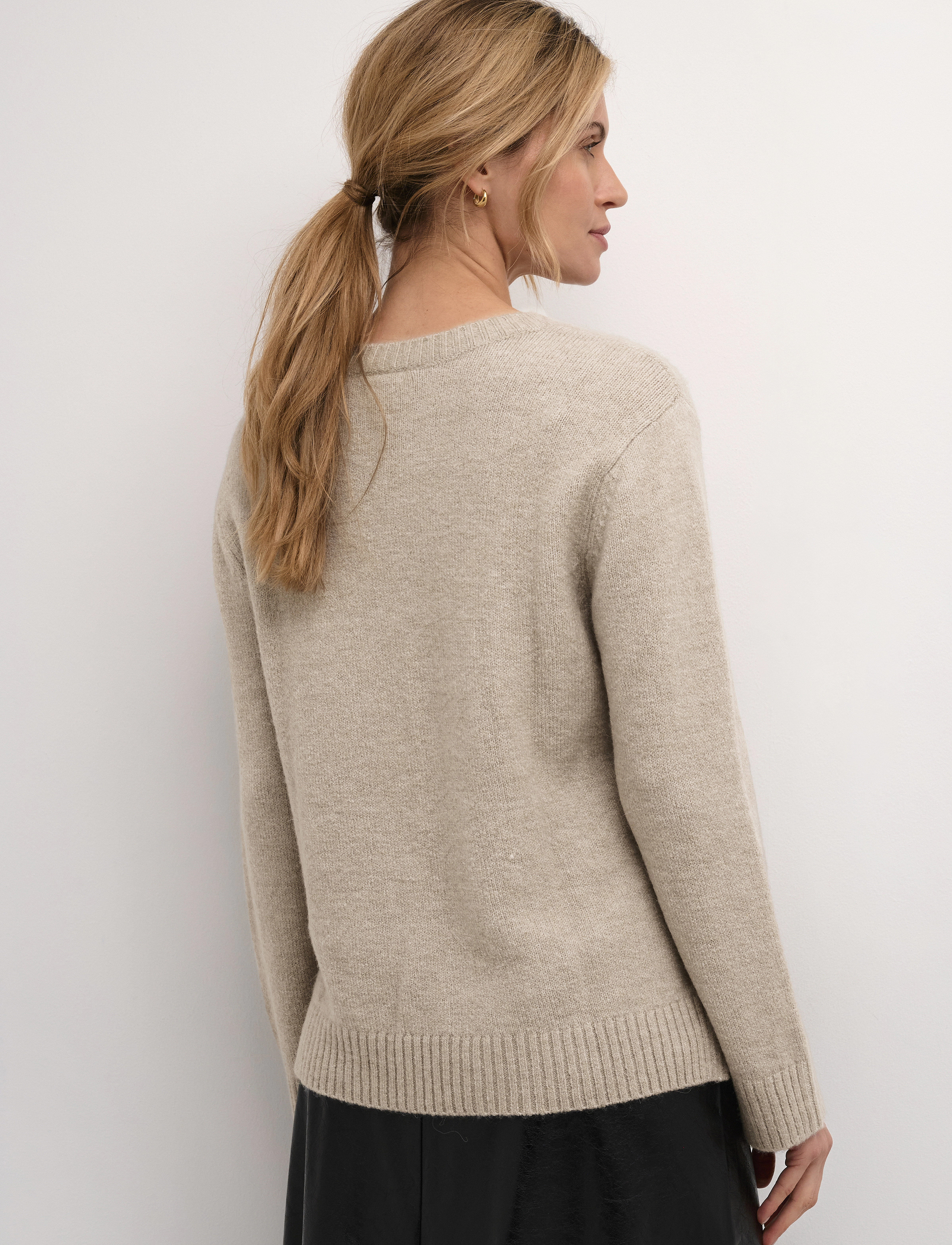 Cream - CRPumpkin Knit Pullover - strikkegensere - ancient scroll - 5