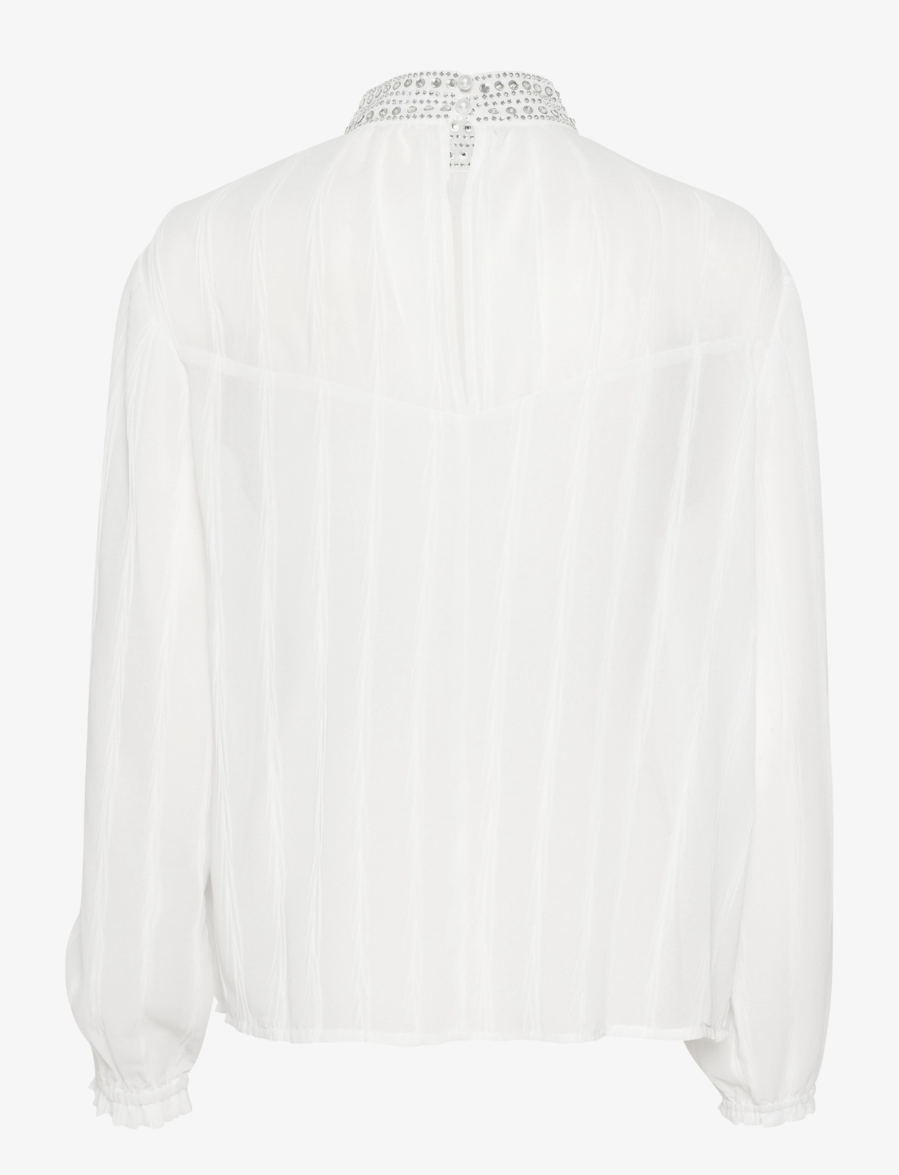 Cream - CRSadia Blouse - langärmlige blusen - snow white - 2