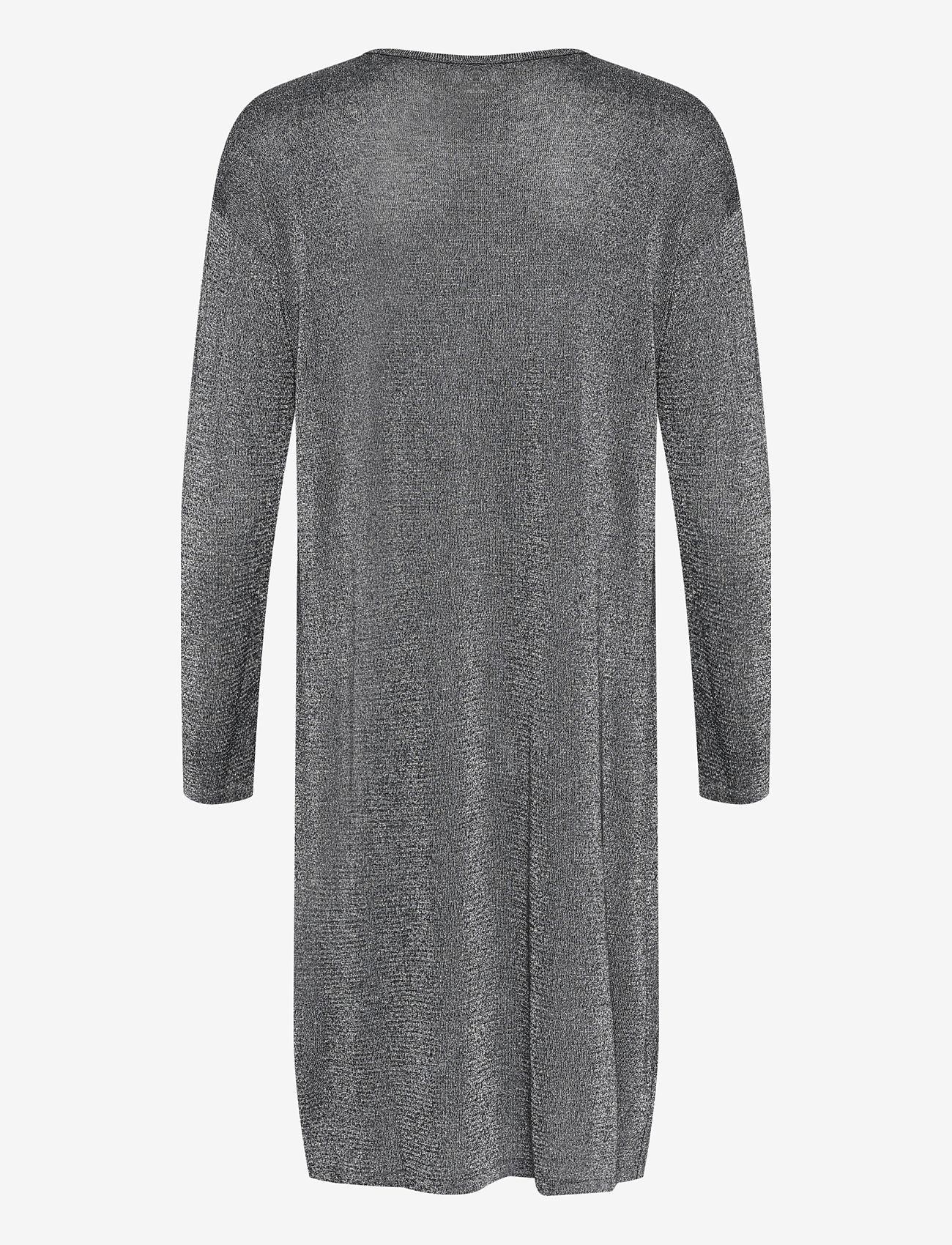 Cream - CRJolly Knit Dress - stickade klänningar - pitch black - 2