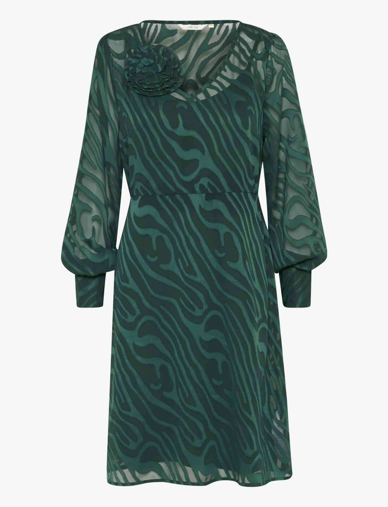 Cream CRYana Dress - Kleidid - PONDEROSA PINE ANIMAL / green