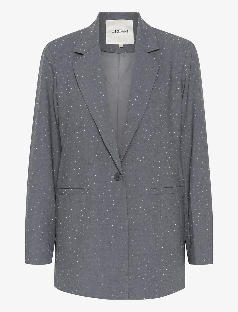Cream - CRCarol Blazer - einreihige blazer - grey melange - 1