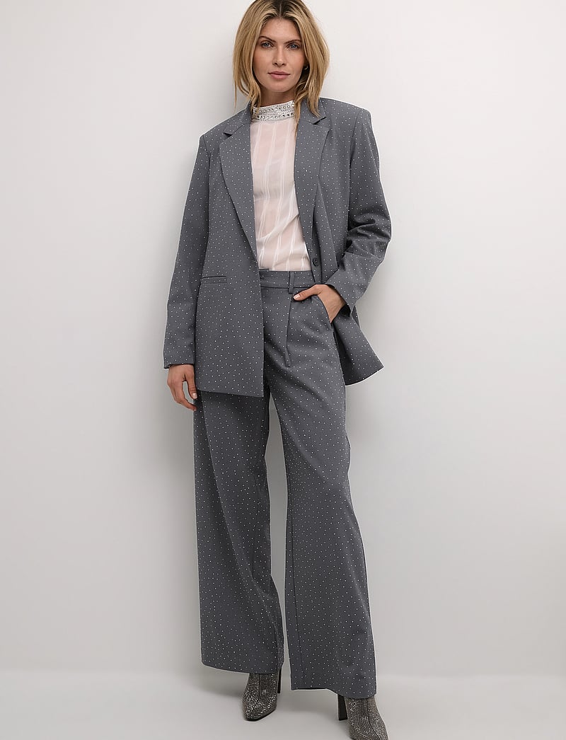 Cream - CRCarol Blazer - einreihige blazer - grey melange - 3