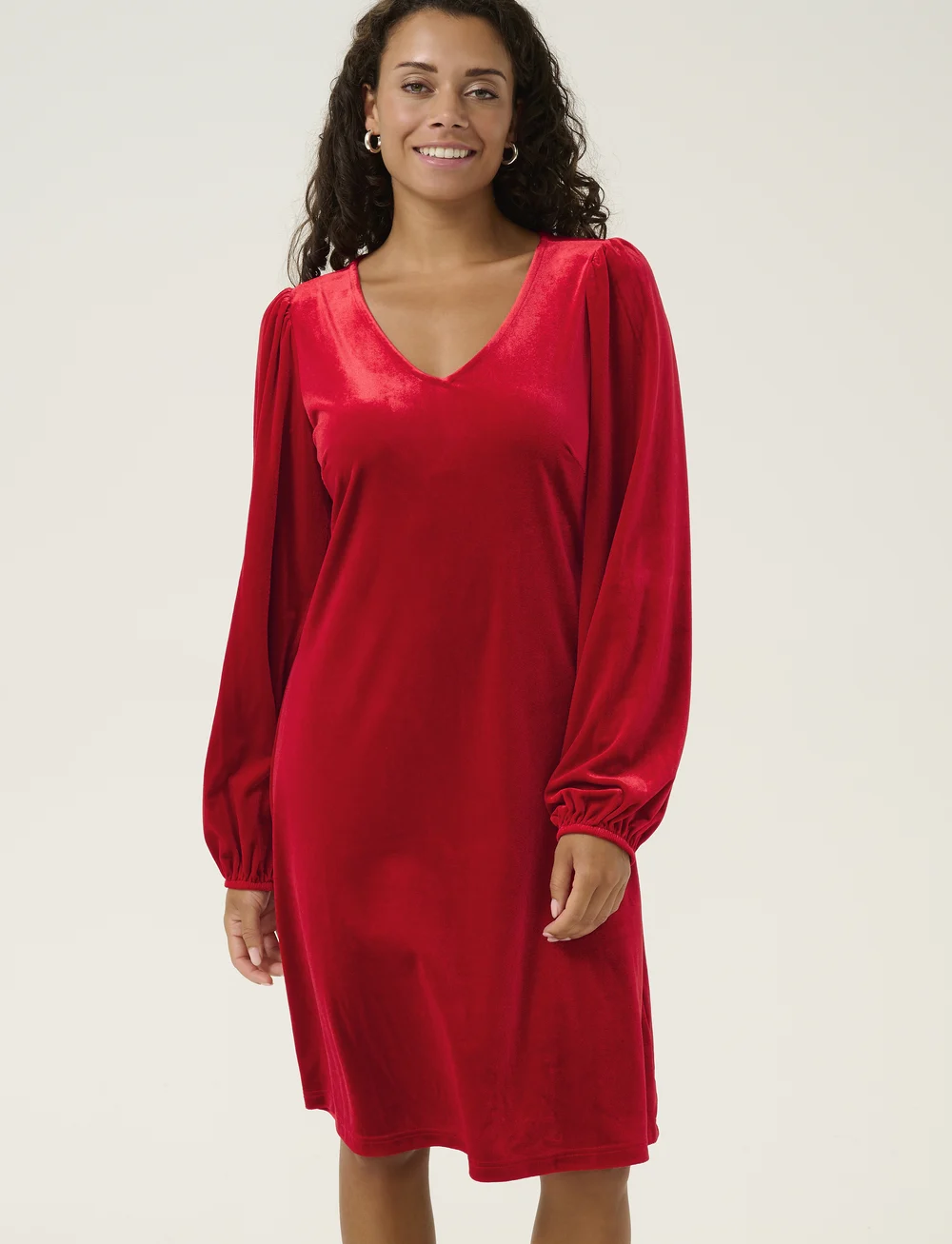 Cream - CRPativa Dress - festklänningar - jester red - 0