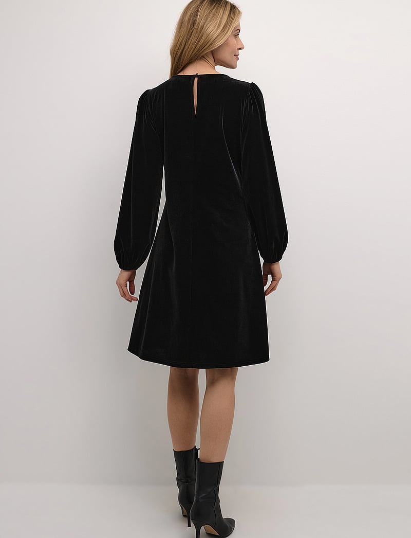 Cream - CRPativa Dress - pidulikud kleidid - pitch black - 4