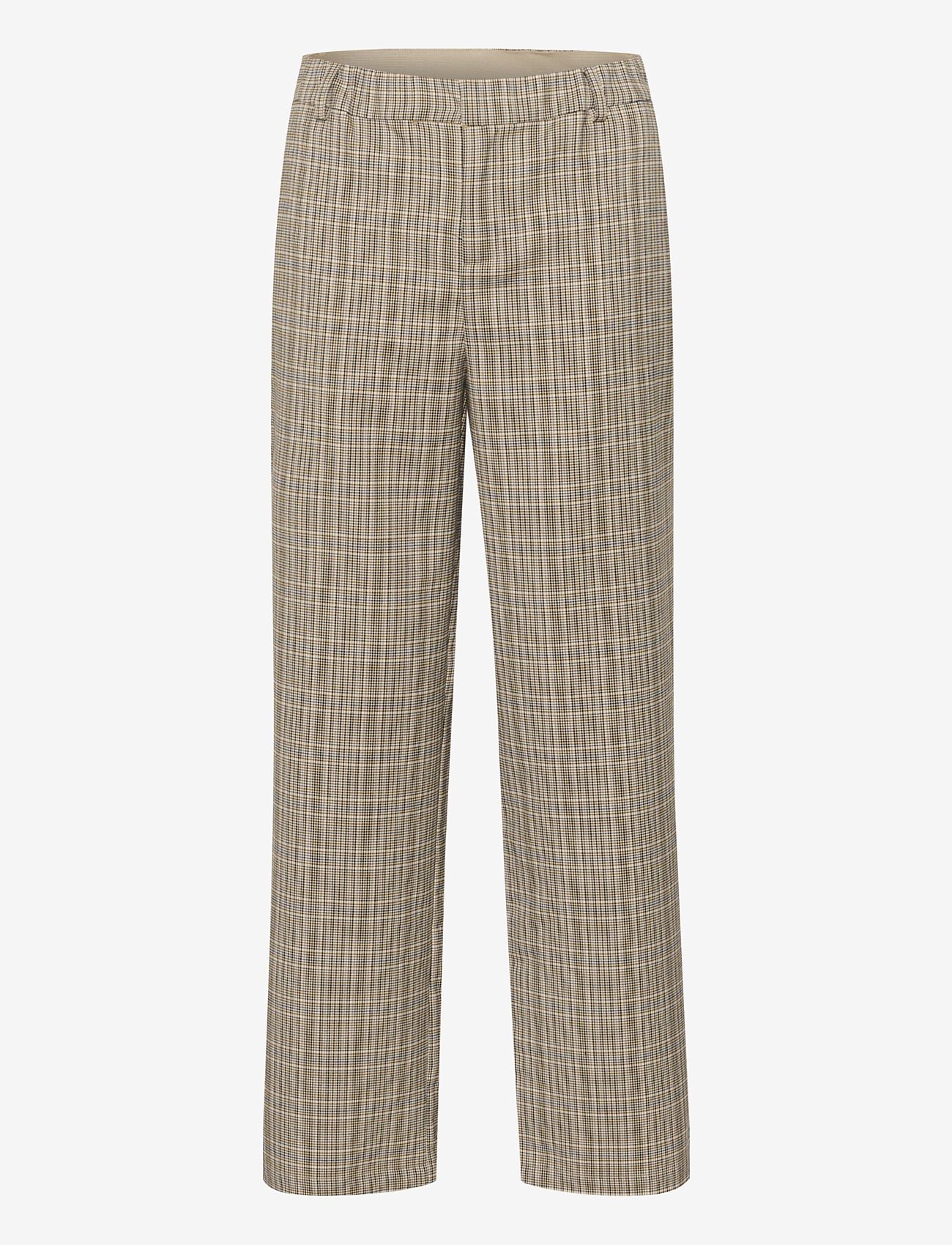Cream - CRImogen Pant - formell - ancient scroll check - 1