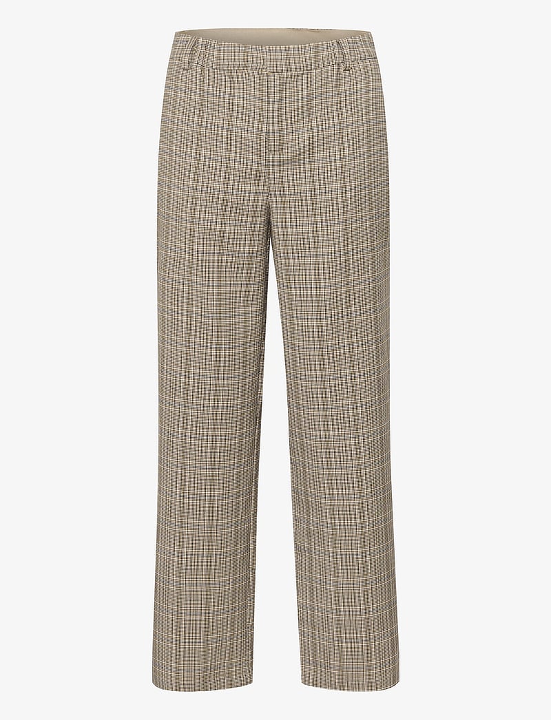 Cream - CRImogen Pant - formell - ancient scroll check - 1
