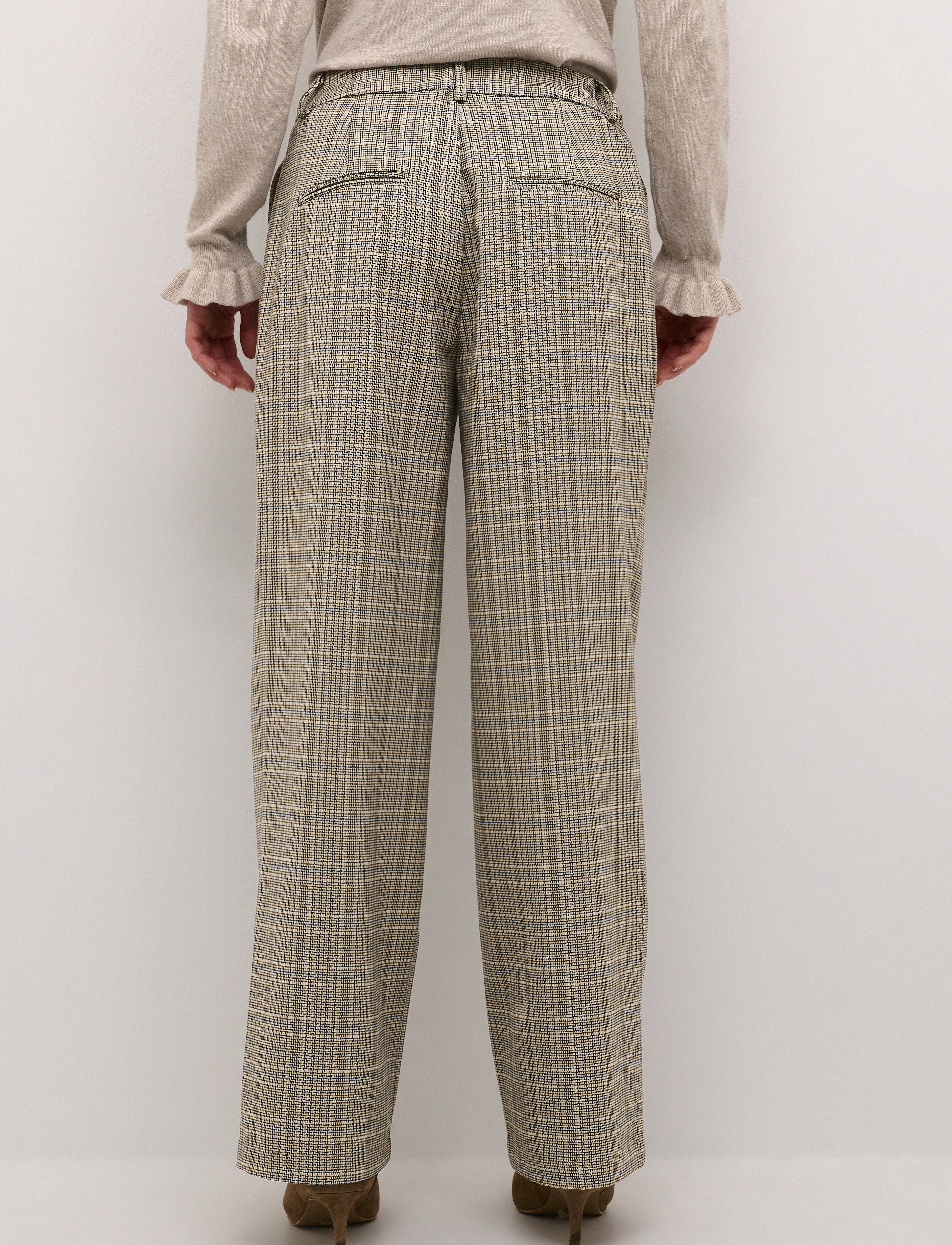 Cream - CRImogen Pant - festmode zu outlet-preisen - ancient scroll check - 4