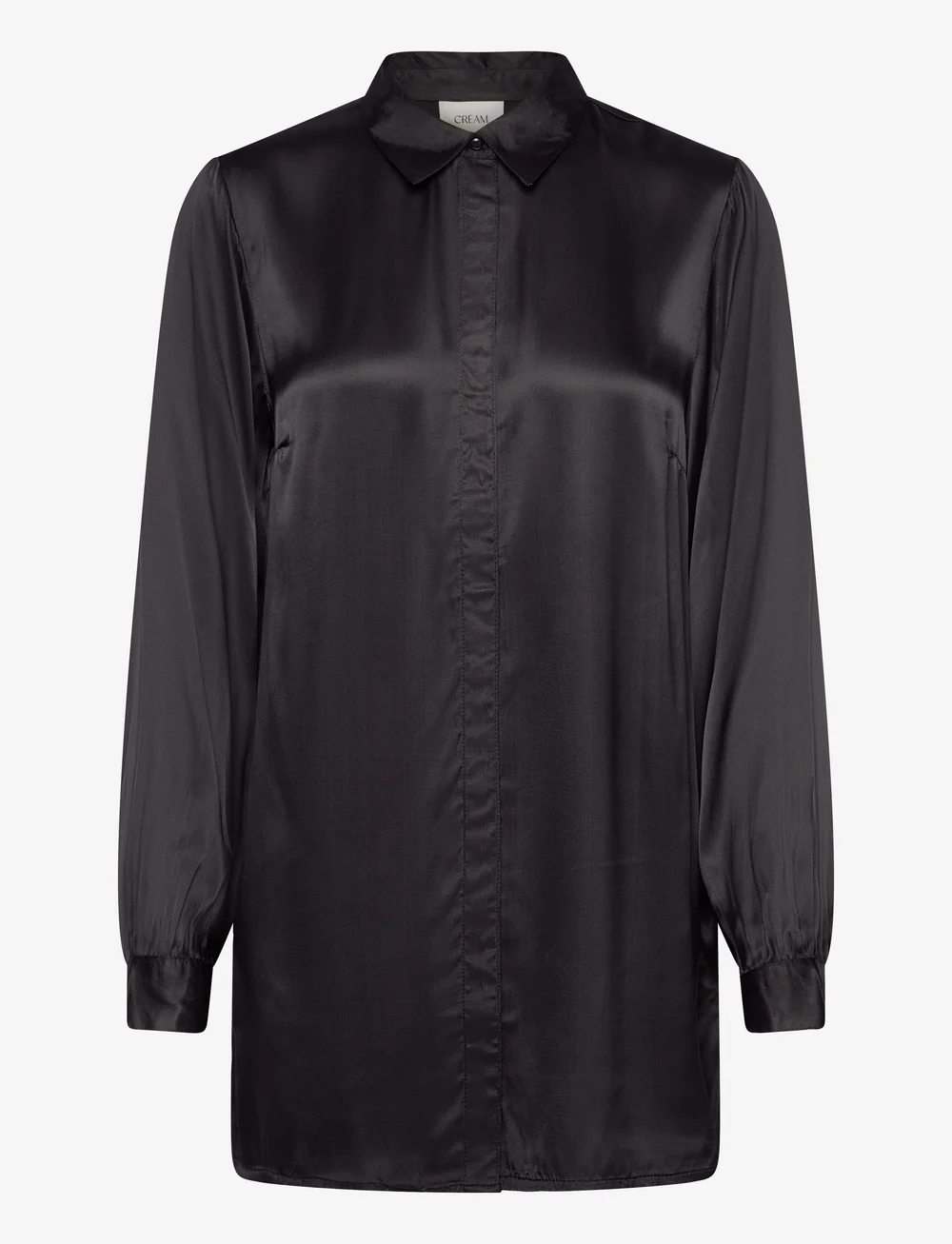 Cream - CRWendy Shirt - langærmede skjorter - pitch black - 0