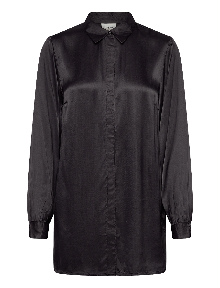 Cream - CRWendy Shirt - långärmade skjortor - pitch black - 0