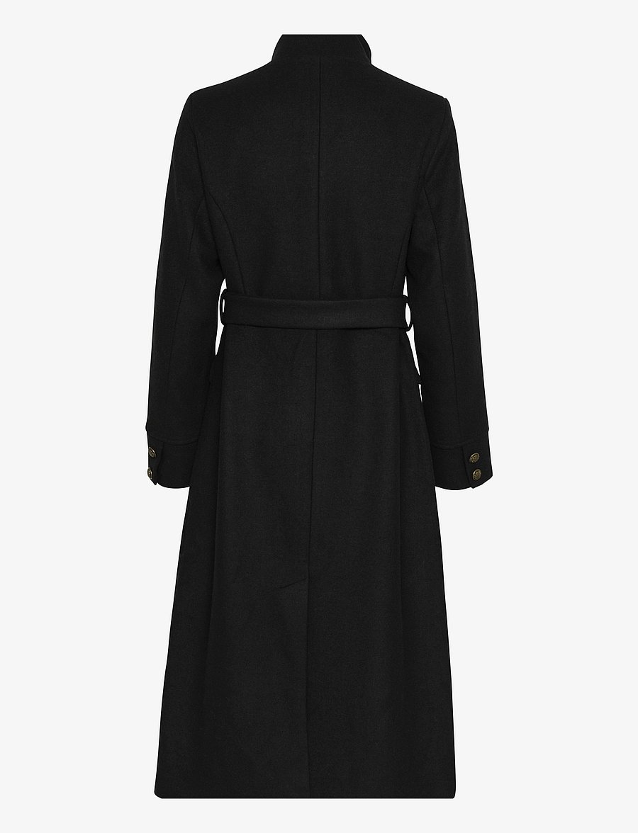 Cream - CRTova Coat - mantlid - pitch black - 2