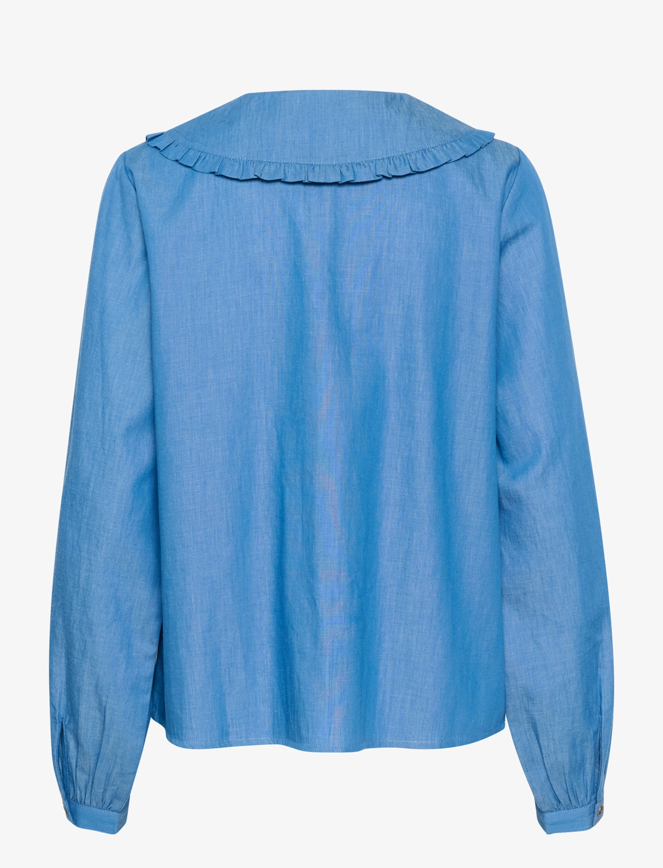 Cream - CRKami Shirt - long-sleeved shirts - providence blue denim - 2