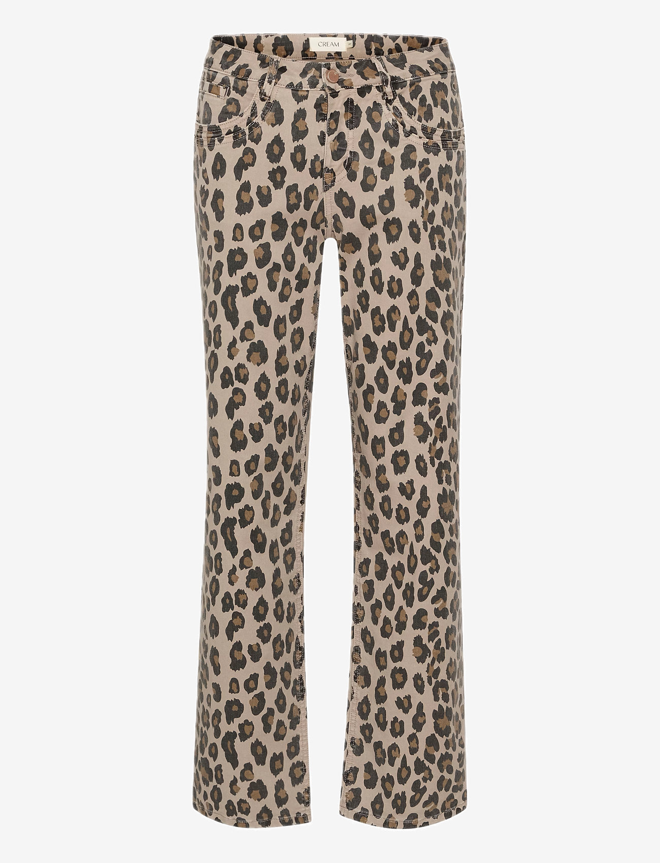 Cream - CRLeona Jeans - Coco Fit - straight jeans - leopard mix - 1