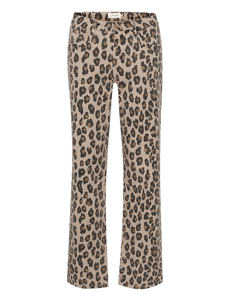 Cream - CRLeona Jeans - Coco Fit - straight jeans - leopard mix - 1