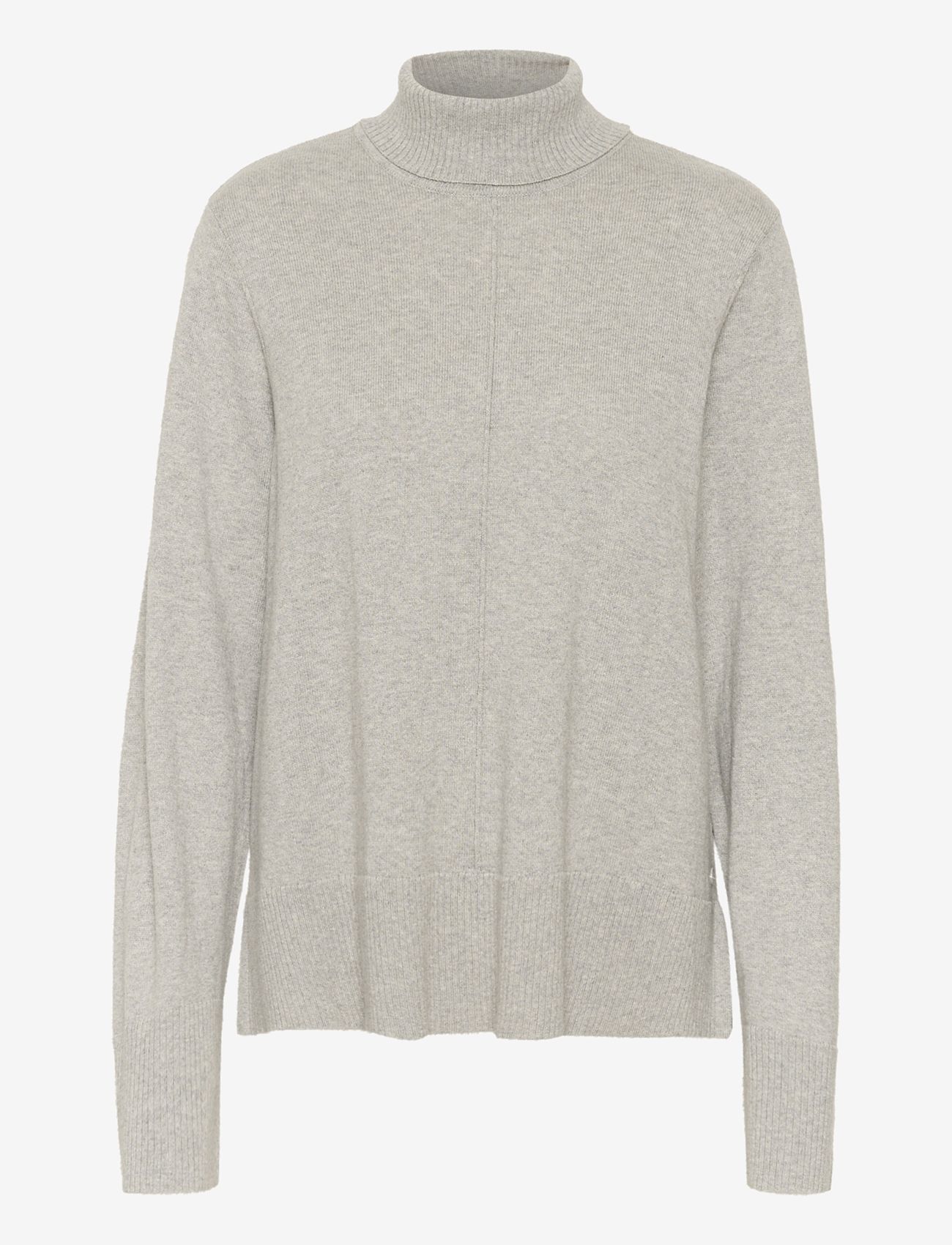 Cream - CRAnva Rollneck Pullover - herbstliche kleidung - grey melange - 0