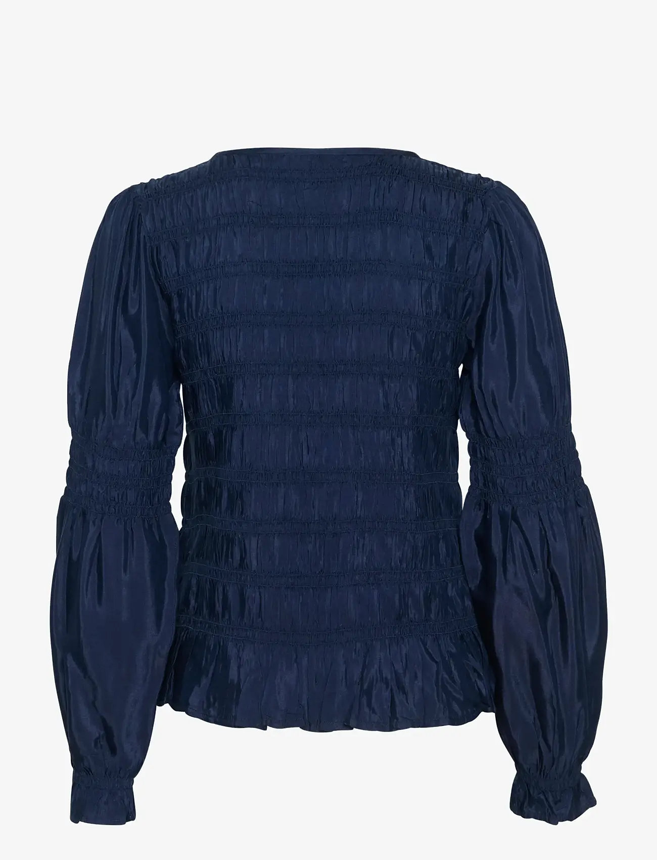 Cream - CRHenva LS Blouse - short-sleeved blouses - dress blues - 2