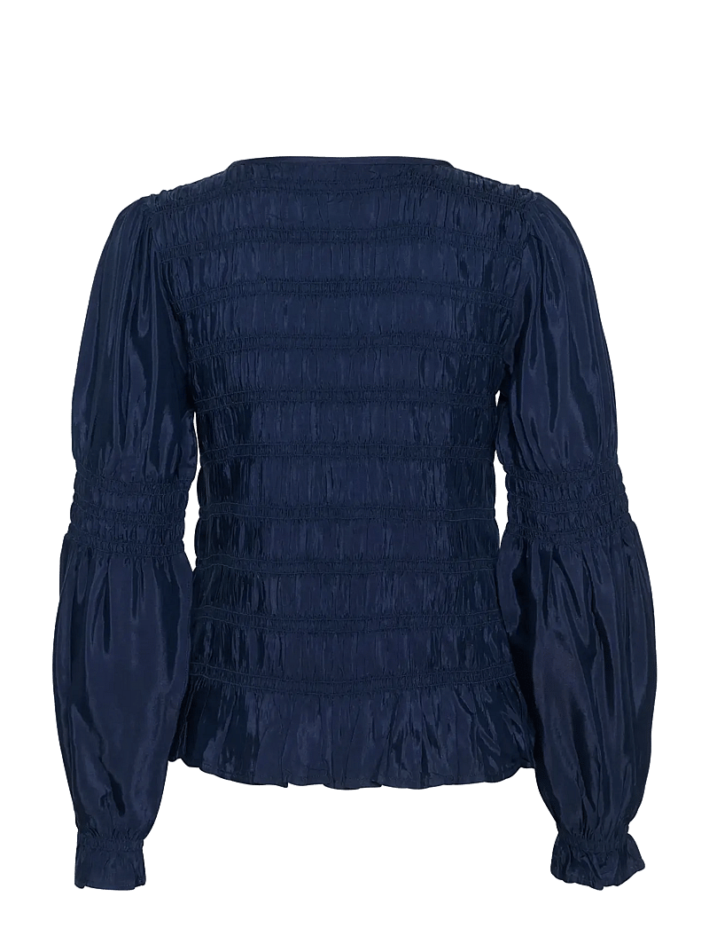 Cream - CRHenva LS Blouse - blouses à manches courtes - dress blues - 2