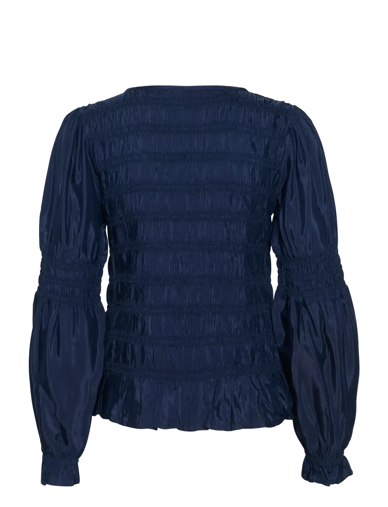 Cream - CRHenva LS Blouse - lyhythihaiset puserot - dress blues - 2