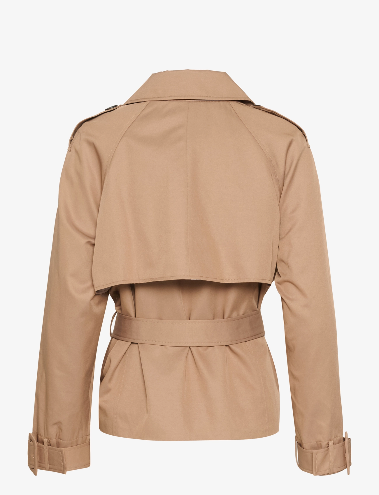 Cream - CRRea Crop Trenchcoat - cinnamon swirl - 2