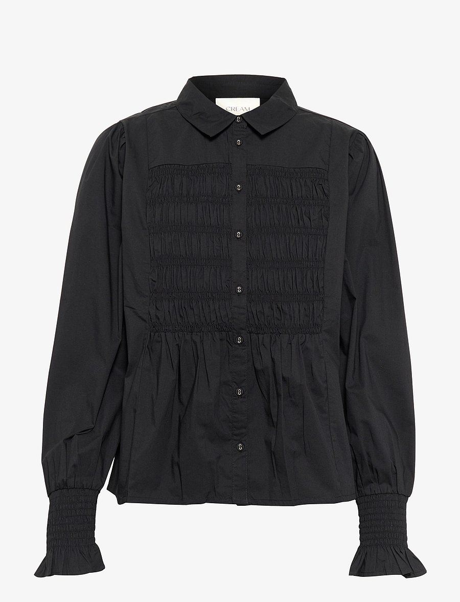 Cream - CRAdeline Shirt - langärmlige hemden - pitch black - 1