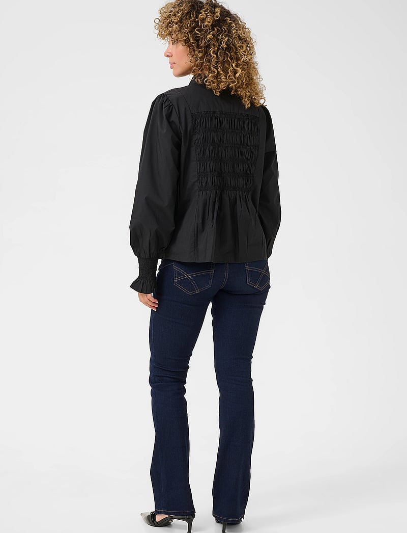 Cream - CRAdeline Shirt - langärmlige hemden - pitch black - 4