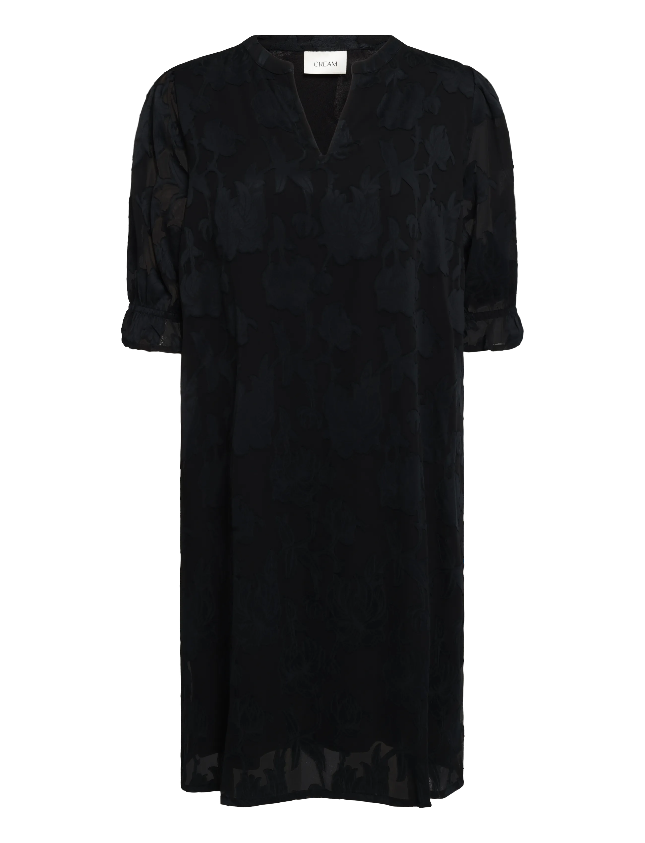 Cream CRYana Dress - Cream - PITCH BLACK / black